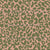 Leopard Cheetah Animal Print in Olive Green and Dusty Pink Image