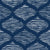 boho ogee - white on indigo blue color - hand-drawn coastal minimalist ogee wallpaper Image