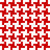 Houndstooth pattern, Red and White Image