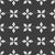 Diamond lozenge flower foulard block stripes– diamond casino collection – black white – scarf, bandanas, quilts, dresses, eyecatcher, high contrast, kitchen, bathroom Image