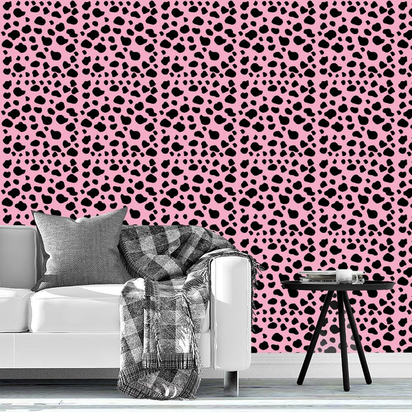 Cow Print, Cow Pattern, Cow Spots, Pink Cow - Raspberry Creek Fabrics
