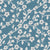 Cherry blossoms on imperial blue fabric Image