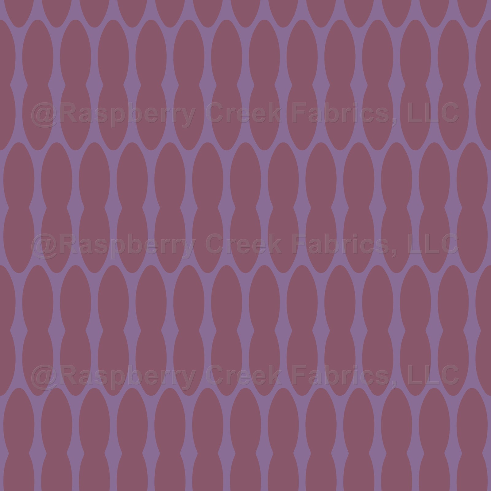 Mauve and Plum Bead Drop Curtain