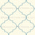 Arabesque Tile antique blue on cream Image