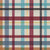 American Folksy FloralMulticolor Plaid on Khaki Coordinate. Image