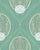 Turquoise green bunny tails geometric (bunnyhop collection) Image