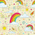 Cute skies pattern for children and babies pearl Image