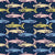 Navy School of Mediterranean Sardines Image