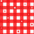 Americana Bright Red and White Gingham Checkerboard with Spotted Stars Image