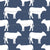 Barnyard Basics cows blue Image