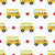 School Bus and Red Apples - Back To School Collection Image