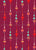 Mid-century Retro Christmas Decoration Stripe Plum Image