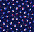 Small Scale Texas Flag Midnight Blue Image