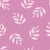 Tossed texture light pink leaf branches on a bright pink background, Julia's Garden collection Image