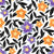 Halloween Floral on White Image