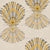 Art Deco Feathers Natural Linen Image