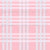 Pastel Pink and Blue Plaid – Modern Minimalist Tartan Check Pattern Image