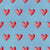 I Otter Love You | Red Hearts On Blue Background | Background Color Sky Image
