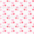 Cherry And Bows Pattern In Blush And Hot Pink Image