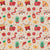 Chinese New Year Lucky Charms on Light Mocha Image