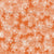 Orange Blossom Watercolor Wallpaper, Monochromatic White Floral on Orange, Flora-Flower Box Collection  by The Enchanted Easel Image