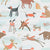 Winter at the dog park - lots of dogs playing in their sweaters and scarfs (winter dog park collection) Image