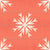 Snowflakes on red - a simple christmas design (winter dog park collection) Image