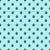 Patrice - Simple Tiny Flowers in Navy Blue on Aqua Image