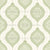 Pastel Green and Cream Christmas Ornaments Soft Monochrome Ogee Dots Image