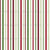 Vintage Poinsettia Candy Stripe Fabric for Christmas Red Green Holiday Retro Green Red Image