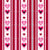 Be My Valentine 2025 Heart Stripes Image