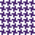 Houndstooth pattern, Purple and White Image