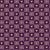 Faux Knitted Wool Checks Crafty Hygge Retro Purple Violet with Hearts White Yellow Image