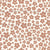 Dainty Block Print Floral Scatter in Terracotta Image
