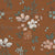 Cowgirl Chic Simple Boho Floral on Burnt Orange Image