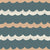 Scallop Wavy Line - Navy, Cream, Dusty Terracotta Image