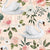 Vintage Spring Swan Floral on Light Pink Image
