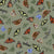 A Flutter of Butterflies on sage - butterflies and dragonflies - Cabin Country Collection Image