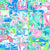 Tee Time Tropics in Pink/Blue Image