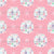 Disco Ball Sparkles on Pink! This design is part of my Disco at the Rol-a-Rink Collection, full of retro roller skate, disco ball and star patterns! Image