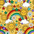 Sunshine and Rainbows in Yellow Image