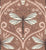Dragonfly Whispering Wings on Mocha Brown Image