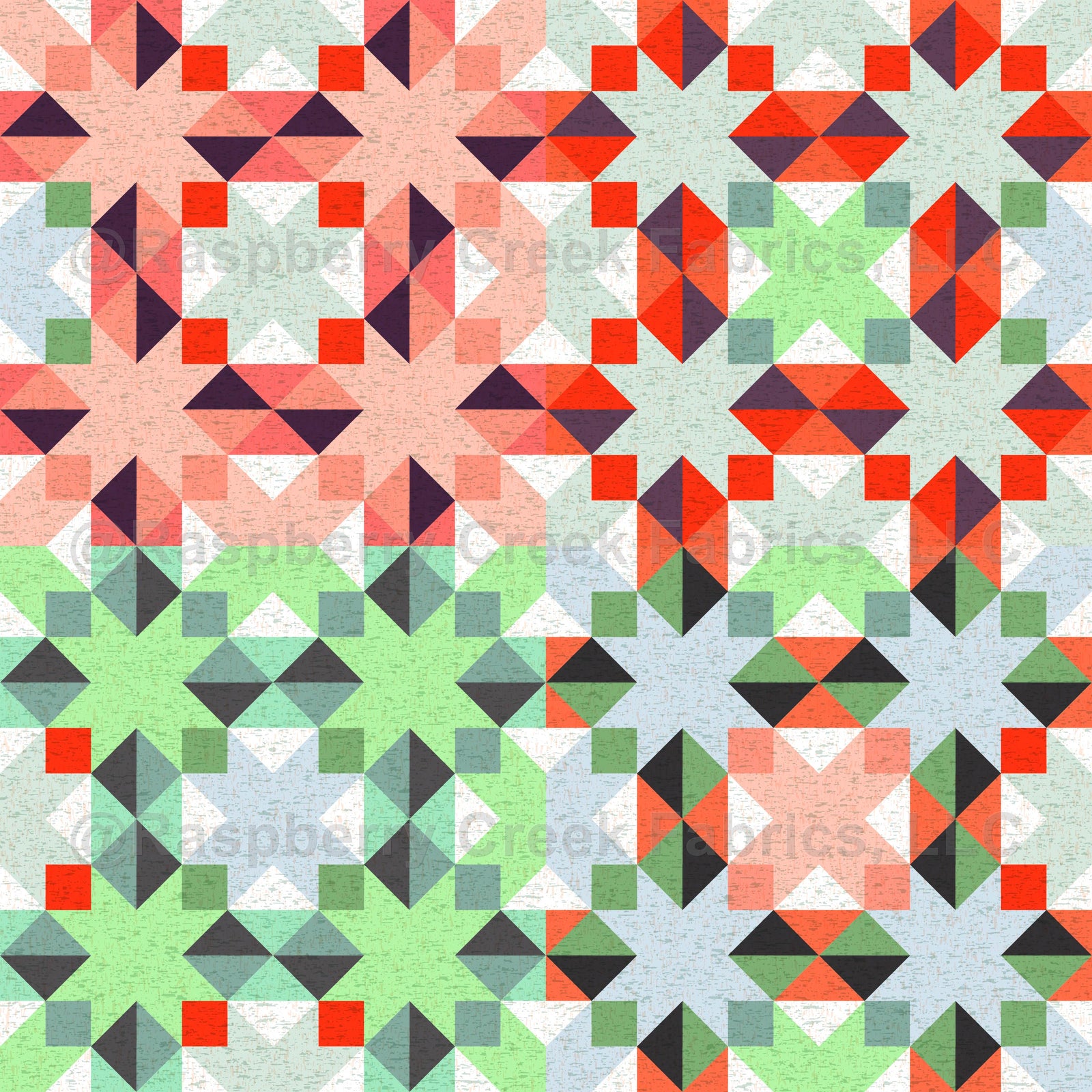 Christmas patchwork star by pakantahandmade