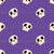 Friendly Skeleton Skull Faces Purple Image