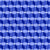 3D isometric cube illusion in frosty cobalt and periwinkle, bold geometric depth, Large Scale.  Hexagon Blues, by Cassy's Color Creations Image
