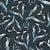 Sea Glass hearts in Blues on Dark Blue Pantone 6119 C 2E3C41 Image