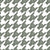 Houndstooth with Rock Hand in Dusty Olive Sage Green Image