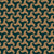 Houndstooth Pattern, Triskelion, Dark Green and Gold Image