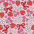Summer Strawberries and Cherries in Pink and Red Image