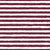 Horizontal White Distressed Stripes on Wine Burgundy Image